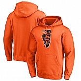 Men's Bears Orange 2018 NFL Playoffs Pullover Hoodie,baseball caps,new era cap wholesale,wholesale hats